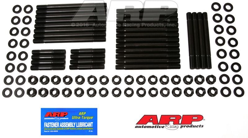 ARP fits BB Chev 396-454 Cast Iron OEM, Mark IV With World Product Merlin Head Stud Kit, Hex Nut AR235-4016 Autofit