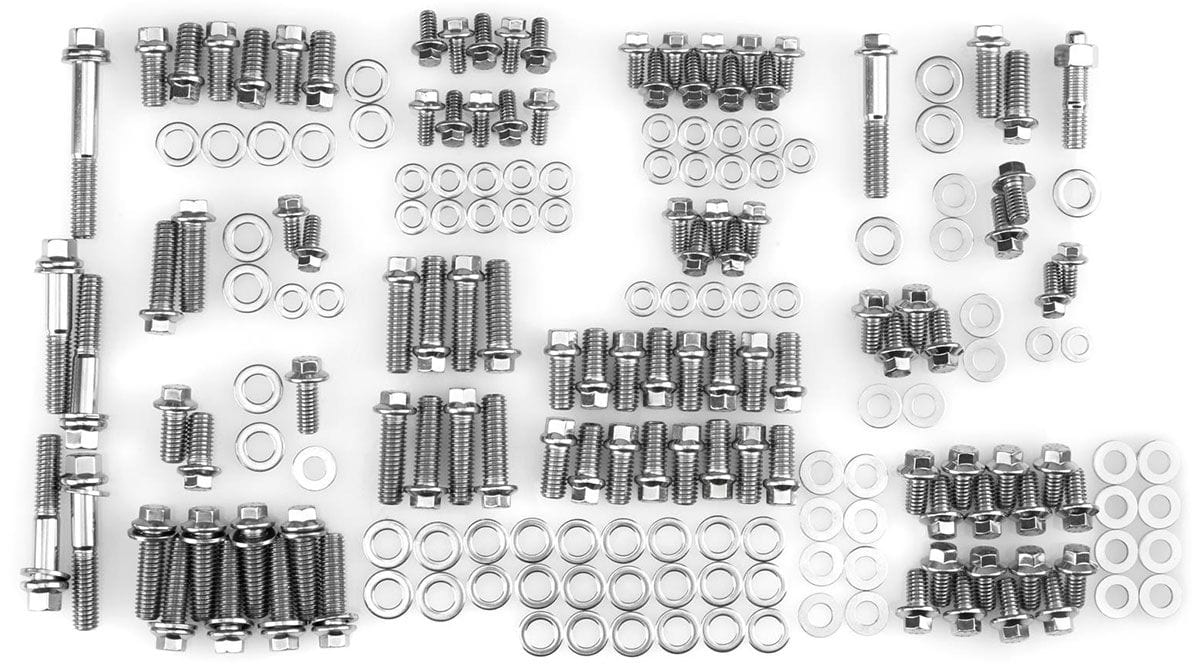 ARP fits BB Chev 396-454 Engine Accessory Bolt Kit, Hex Head S/S AR535-9601 Autofit