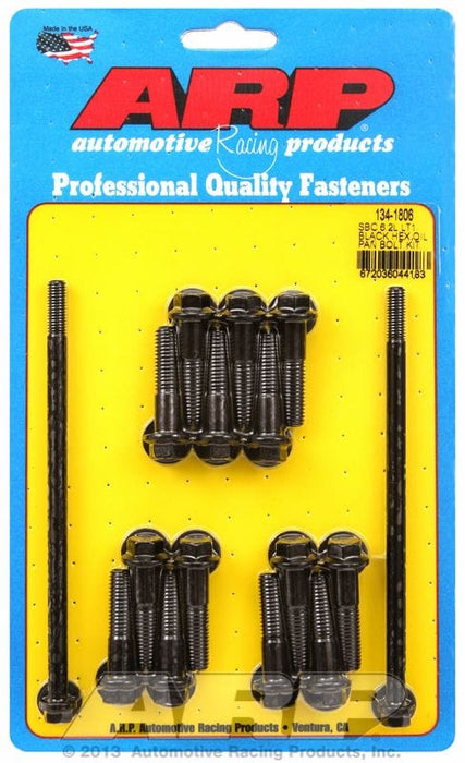 ARP fits Chev LT1 6.2L (2013-On) Oil Pan Bolt Set, 12-Point Head Black Oxide AR134-1806 Autofit