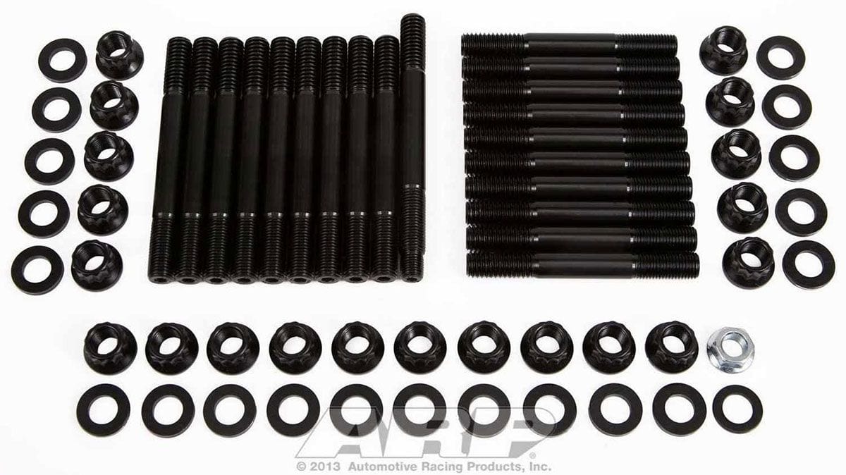 ARP fits Dart LS Next Iron Block Main Stud Kit, 4-Bolt Main 12-Point Nut AR134-5901 Autofit
