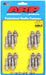 ARP fits Ford 3/8" Thread x 1.670" OAL (16 Piece) Exhaust Header Stud Kit, 12-Point S/S AR400-1404 Autofit