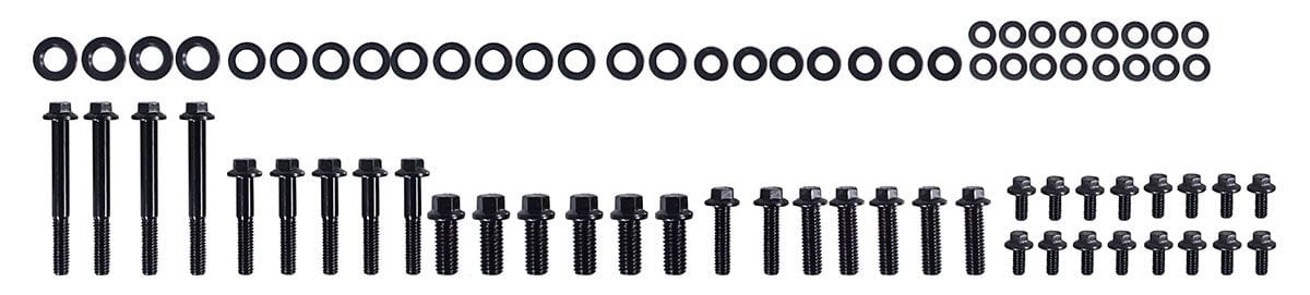 ARP fits Ford 302-351 Cleveland Engine Accessory Bolt Kit, Hex Head Black Oxide AR554-9804 Autofit