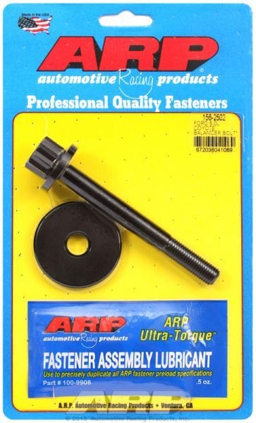 ARP fits Ford 5.0L Coyote V8, M12 x 1.50 Thread X 4.200" UHL, Harmonic Balancer Bolt, 12-Point Black Oxide AR156-2502 Autofit
