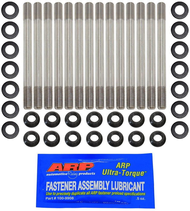ARP fits Ford BA-FG 'Barra' 6cyl Turbo / Non Turbo 2002-on Custom Age 625+ Head Stud Kit with 12-Point Nuts AR9993901-CA Autofit