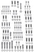 ARP fits Ford FE 390-428 Engine Accessory Bolt Kit, 12-Point Head S/S AR555-9502 Autofit