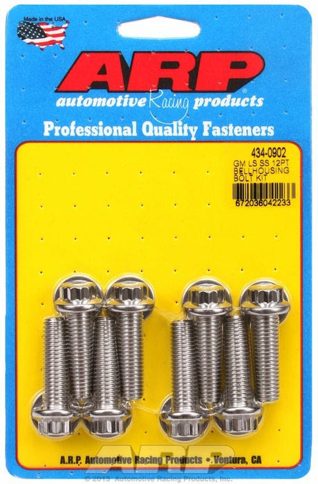 ARP fits Gen III LS Series M10 x 1.5 Thread x 1.375" UHL Bellhousing Bolt Kit, Hex Head S/S AR434-0902 Autofit