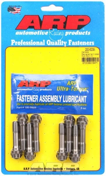 ARP fits General Replacement Application, 3/8" Thread X 1.600" UHL (ARP20 Conrod Bolts (8-Pack) AR200-6209 Autofit