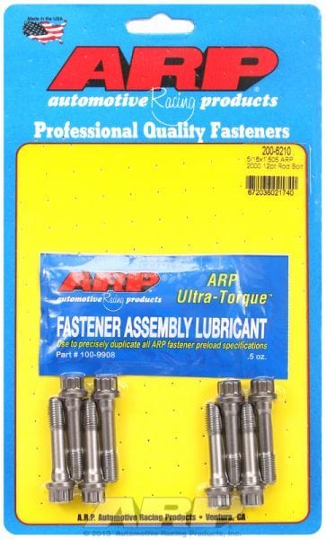 ARP fits General Replacement Application, 5/16" Thread X 1.600" UHL (ARP2 Conrod Bolts (8-Pack) AR200-6210 Autofit