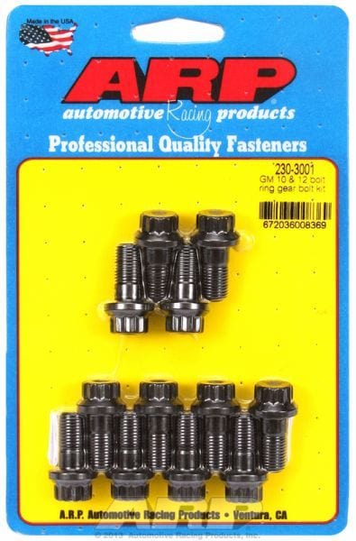 ARP fits GM 10 & 12 Bolt 3/8-24 x .800" UHL Ring Gear Bolt Kit AR230-3001 Autofit
