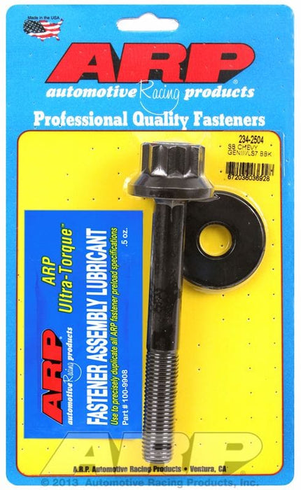 ARP fits GM 7.0L LS7 & 6.2L LT1 M16 X 2.0 Thread x 5.185" UHL, 1-1/16" So Harmonic Balancer Bolt, 12-Point Black Oxide AR234-2504 Autofit