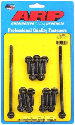 ARP fits GM LS Series Oil Pan Bolt Set, 12-Point Black Oxide AR134-6902 Autofit