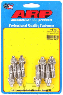 ARP fits KB Hemi Timing Cover Stud Kit, 12-Point S/S AR445-1501 Autofit
