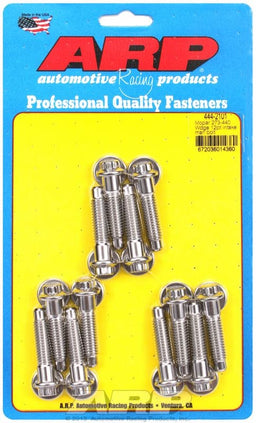 ARP fits SB/BB Chrysler 318-440 Wedge Intake Manifold Bolt Kit, 12-Point Head S/S AR444-2101 Autofit