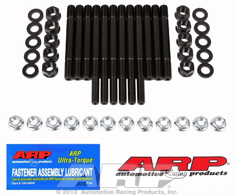 ARP fits SB Chev Large Journal With 4-6 Bolt Aftermarket Windage Tray 3.2 Main Stud Kit, 2-Bolt Main AR234-5501 Autofit