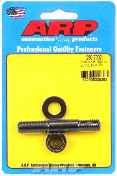 ARP fits SB Chev Oil Pump Stud, 12-Point Nut AR230-7002 Autofit
