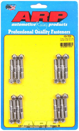 ARP fits SB Chev SB2 With Nyloc Nuts 1/4-20 Thread x 1.800" OAL (16-Pack) Valve Cover Stud Kit, Hex Nut S/S AR434-7609 Autofit