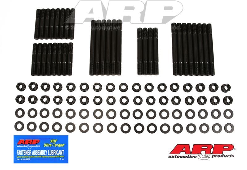 ARP fits SB Chev With Brodix Aluminium -12 & -12X Heads Head Stud Kit, Hex Nut AR234-4123 Autofit