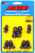 ARP fits SB Chev (With Standard 2-Piece Pan Gasket) Oil Pan Bolt Kit, Hex Head Black Oxide AR234-1802 Autofit