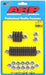 ARP fits SB Chev (With Standard 2-Piece Pan Gasket) Oil Pan Stud Kit, Hex Nut Black Oxide AR234-1901 Autofit
