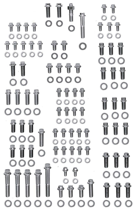 ARP fits SB Ford 289-302 Windsor Engine Accessory Bolt Kit, Hex Head S/S AR554-9601 Autofit