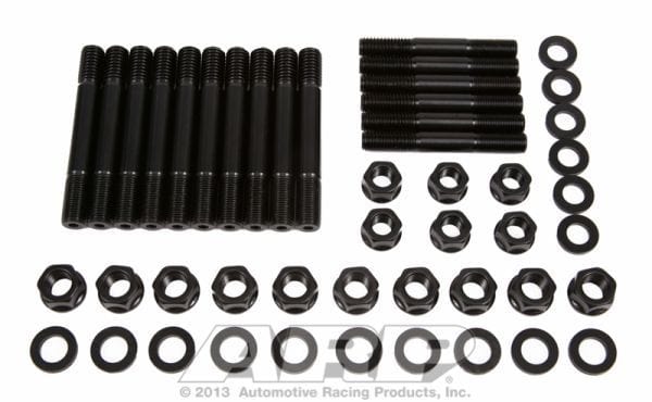 ARP fits SB Ford 302 Windsor Dart SHP Main Stud Kit, 4-Bolt Main Hex Nut AR154-5612 Autofit