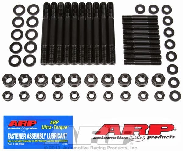 ARP fits SB Ford 351 SVO With Outer Bolts (For Mains #1,2,3,4,5) Main Stud Kit, 4-Bolt Main Hex Nut AR154-5604 Autofit