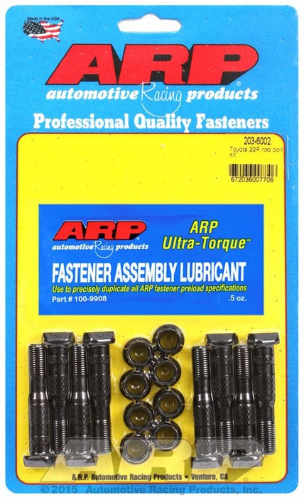 ARP fits Toyota 2.0L 3SGTE & 2.4L 22R Conrod Bolt Set AR203-6002 Autofit
