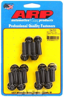 ARP Small Block Chev Intake Manifold Bolt Kit, 12-Point Black Oxide AR134-2101 Autofit