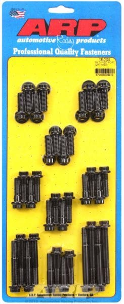 ARP Small Block Chev with T.P.I Intake Manifold Bolt Kit 12-Point, Black Oxide AR134-2104 Autofit
