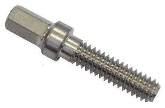 ASTRO 1/4-20 UNF x 1.00" UHL, Hex Head, 7/8" Thread Length, Each Titanium Bolt AST-8010 Autofit