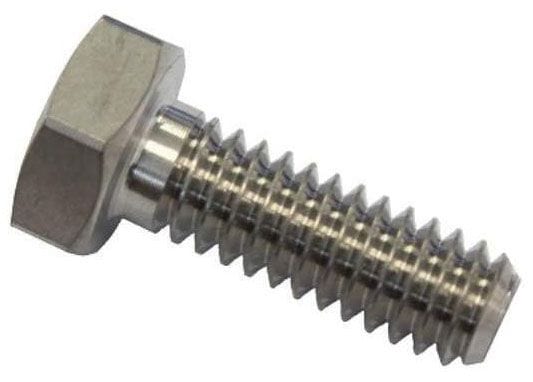 ASTRO 1/4-28 UNF x .750" UHL, Hex Head, Full Thread Length, Each Titanium Bolt AST-5407 Autofit
