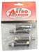ASTRO Suit Torsion Stop With Steel Jam Nuts (4 Pack) Titanium Bolt AST-5719BK Autofit