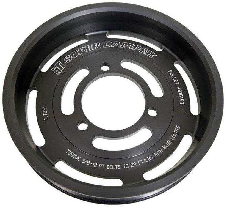 ATI Suit GM LSA ATI Balancer ATI918854, 8-Groove, 7.99" O.D - OEM Stock S Blower Pulley ATI916153 Autofit