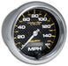 Auto Meter 3-3/8", In-Dash, Electric, Programmable, 0-160 mph Carbon Fiber Series Speedometer AU4789 Autofit
