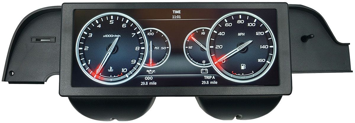 Auto Meter Invision 12.3" HD LCD Digital Display Dash Invision 12.3" HD LCD Digital Display Dash AU7011 Autofit