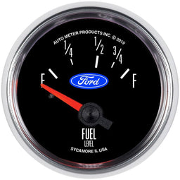 AUTOMETER 0-100 psi Ford Logo Series 2-1/16" Electric Oil Pressure Gauge, Chrome Bezel AU880821 Autofit