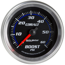AUTOMETER 0-60 psi Cobalt Series 2-5/8" Mechanical Boost Gauge AU7905 Autofit