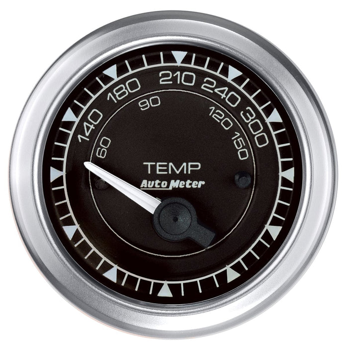 AUTOMETER 140-350° F Chrono Series 2-1/16" Short Sweep Electric Oil Temp Gauge AU8148 Autofit