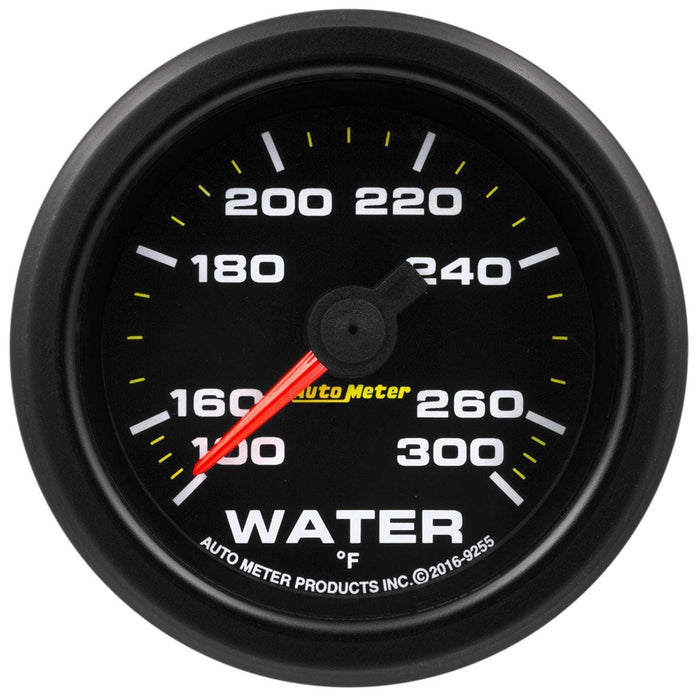 AUTOMETER 2-1/16", 100-280°F, Electric with Peak & Warning Extreme Environment Water Temp Gauge AU9255 Autofit