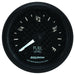 AUTOMETER 2-1/16", Black Carbon Fiber Dial, Short Sweep Electric, 0E-280F ohm GT Series Fuel Level Gauge AU8010 Autofit