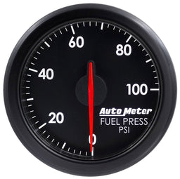AUTOMETER 2-1/16", Black Dial, Full Sweep Electric, 0-100 PSI AirDrive Series Fuel Pressure Gauge AU9171-T Autofit