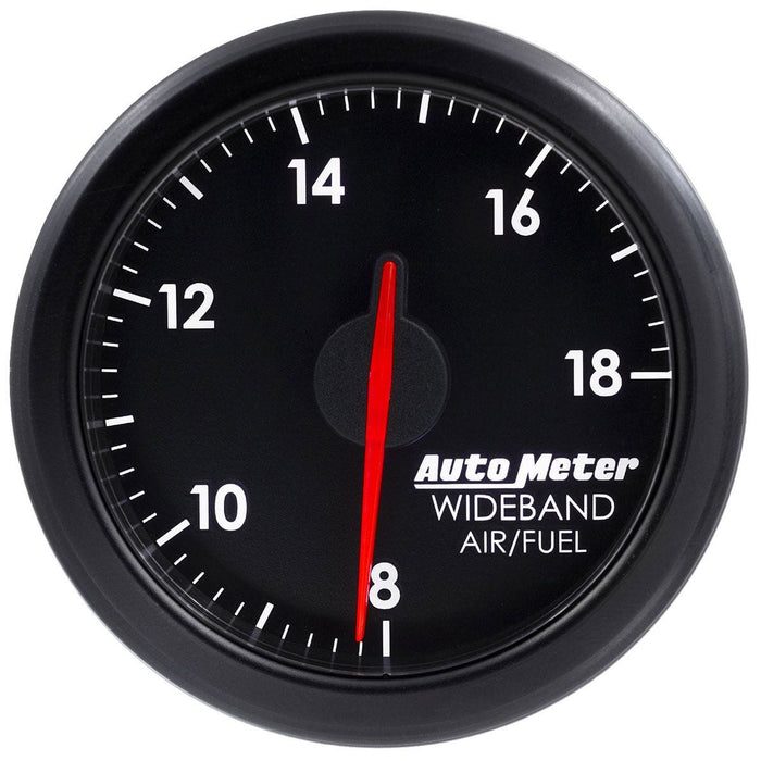 AUTOMETER 2-1/16", Black Dial, Full Sweep Electric, Range: 8:1-18:1 AFR AirDrive Series Air / Fuel Ratio Wideband Gauge AU9178-T Autofit