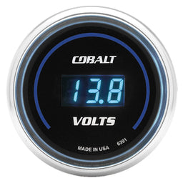 AUTOMETER 2-1/16", Digital, 8-18 Volts Cobalt Series Voltmeter Gauge AU6391 Autofit