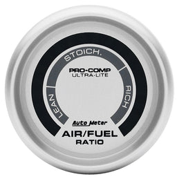 AUTOMETER 2-1/16", Digital, Narrowband, Range: Lean - Rich Ultra-Lite Series Air / Fuel Ratio Gauge AU4375 Autofit