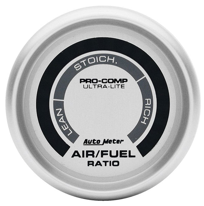 AUTOMETER 2-1/16", Digital, Narrowband, Range: Lean - Rich Ultra-Lite Series Air / Fuel Ratio Gauge AU4375 Autofit