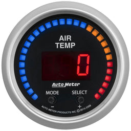 AUTOMETER 2-1/16", Dual Channel Electrical, 100-300 °F Sport-Comp Series Air Temrature Gauge AU3358 Autofit
