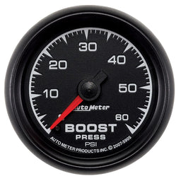 AUTOMETER 2-1/16", Full Sweep, 0-60 psi ES Series Boost Gauge AU5905 Autofit