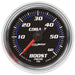 AUTOMETER 2-1/16", Full Sweep Electric, 0-60 psi Cobalt Series Boost Gauge AU6170 Autofit