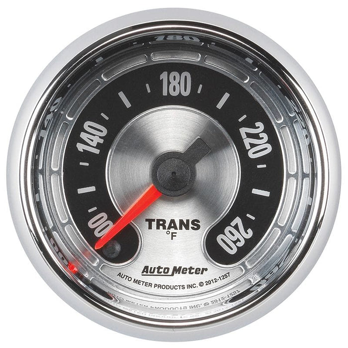 AUTOMETER 2-1/16", Full Sweep Electric, 100-260°F American Muscle Transmission Temperature Gauge AU1257 Autofit