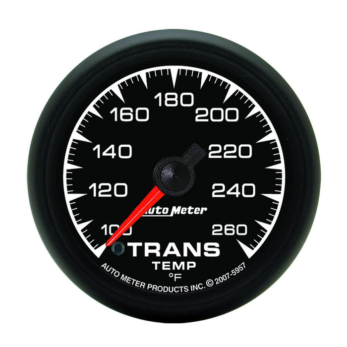 AUTOMETER 2-1/16", Full Sweep Electric, 100-260°F ES Series Transmission Temperature Gauge AU5957 Autofit